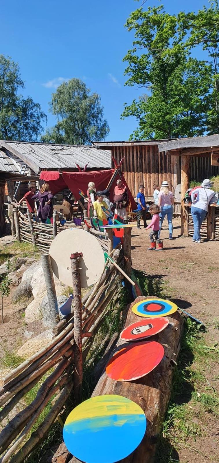 Vittfarnas Vikingaby Villa Sosdala Exterior photo